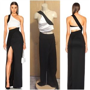 GALVAN
Asymmetric Cut Away Dress